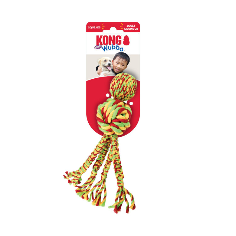 Kong Wubba Weaves Cuerda para perros, , large image number null